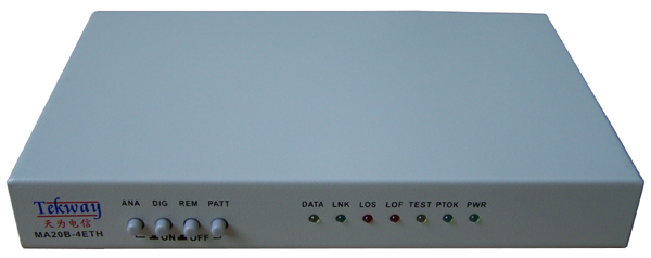 E1转3路10/100BaseT超级协议转换器 (物理隔离的E1网桥)