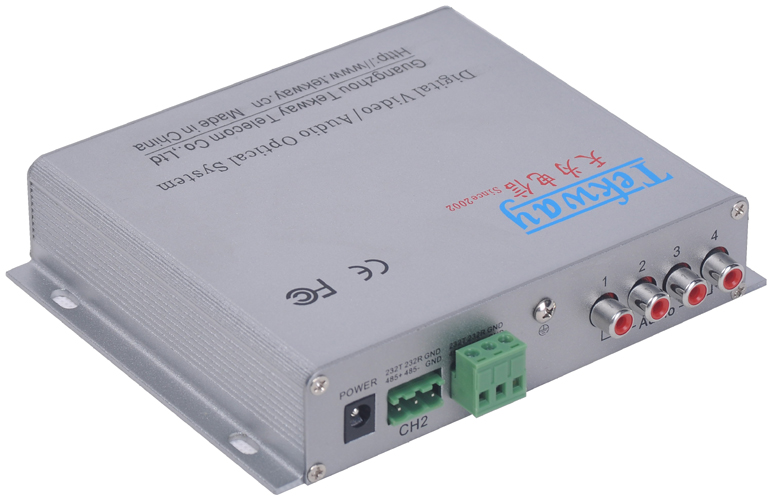 2路双向视频音频数据光端机(可视对讲或电视会议专用)-TW-DV22200B
