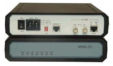 双绞线/被复线传E1信号-HDSL-E1