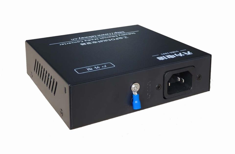 百兆PoE光纤收发器 百兆1光4电POE-TW-PoE-SA20-14