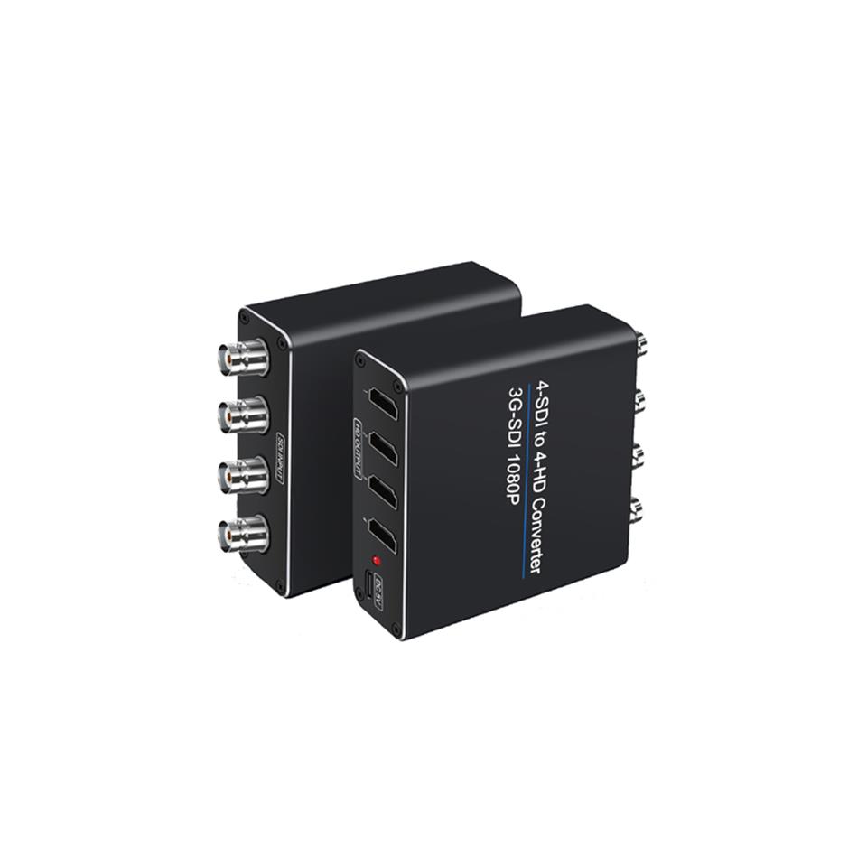 4K HDMI转4路SDI转换器-TWV864