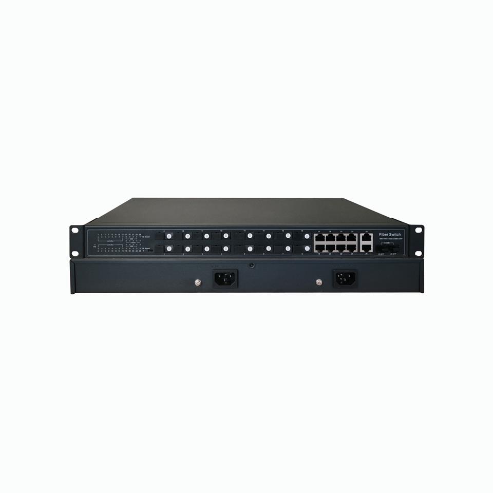 16路百兆光纤汇聚交换机-T-Link-OP16