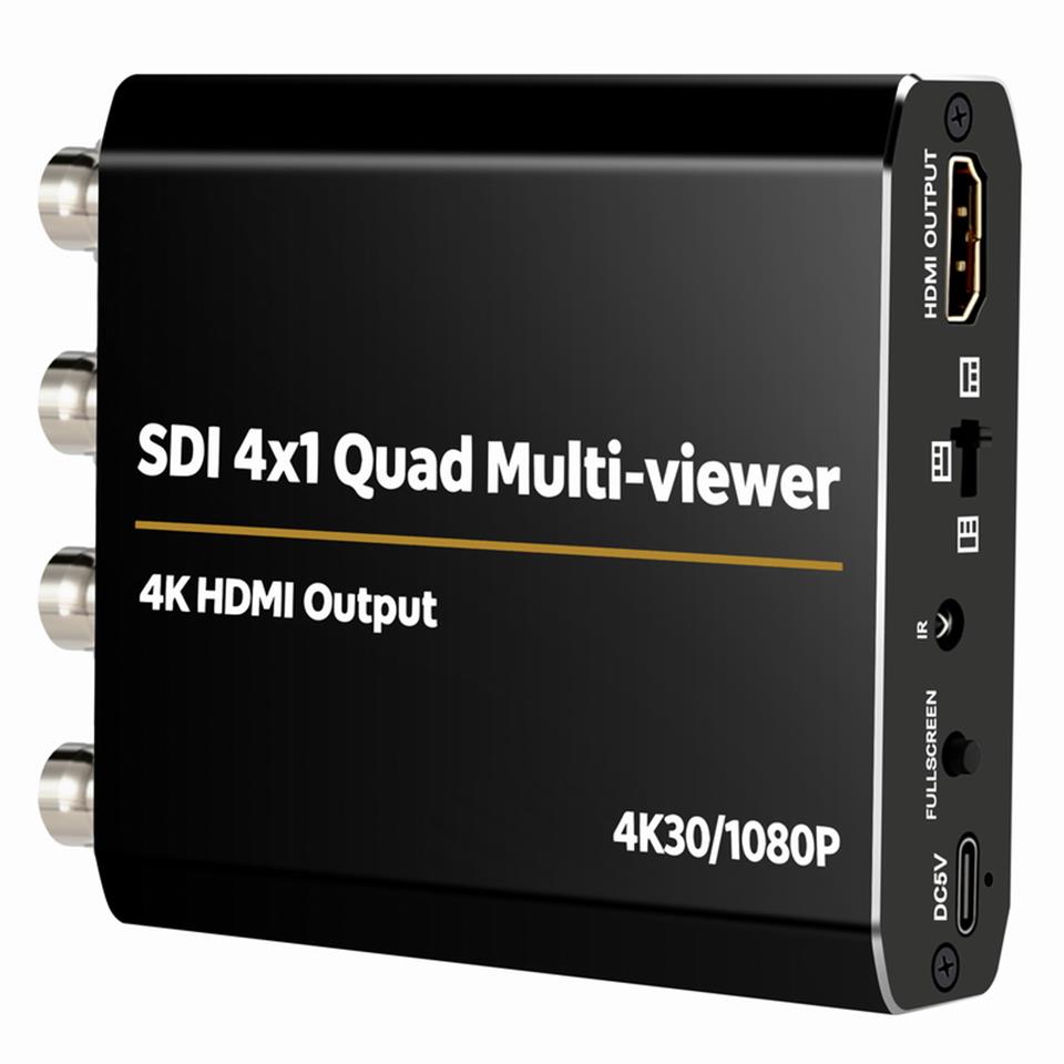 SDI 4×1 四路画面分屏器-TWV421